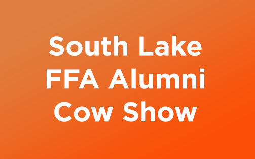 South Lake FFA Alumni Cow Show